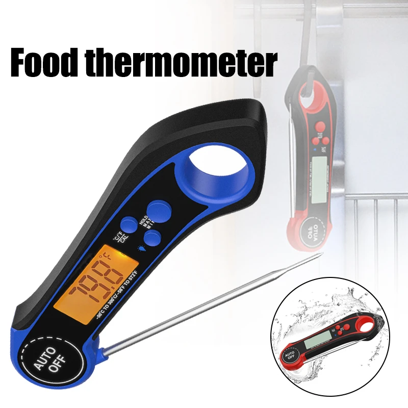 Digital Meat Thermometers For Cooking Grilling Waterproof Instant Read