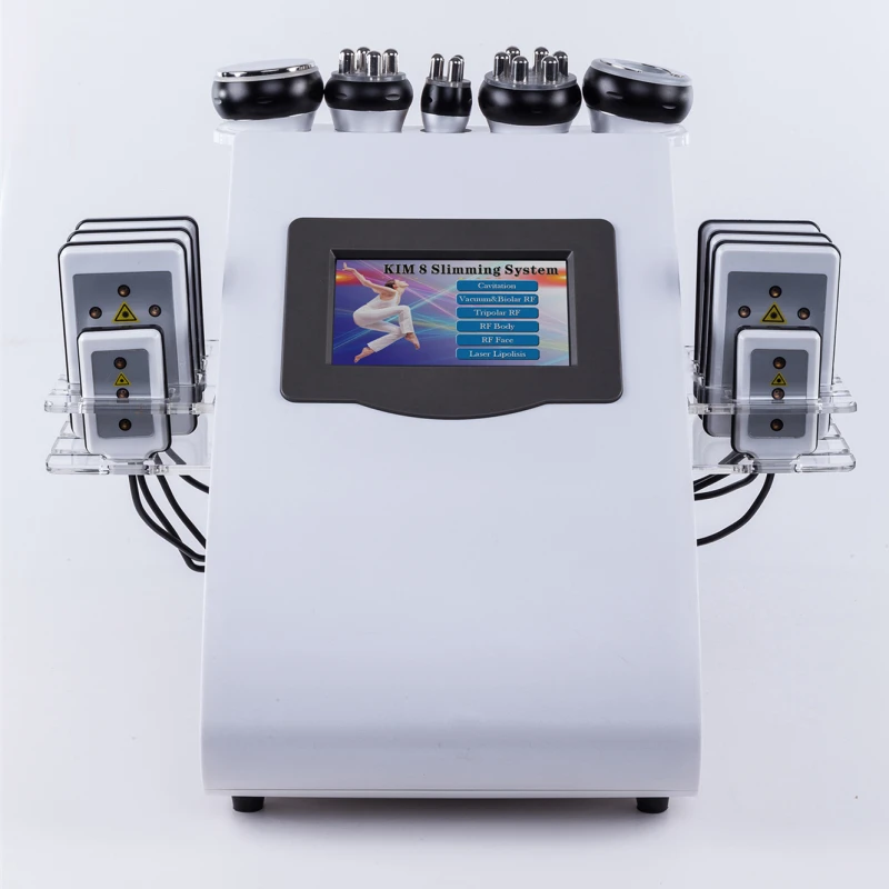 Горячая RF липолазер для похудения ультразвуковая липохифу машина для похудения тела дома