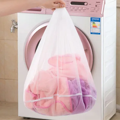 Mesh Laundry Wash Bags Foldable Delicates Lingerie Bra Socks Underwear Washing Machine Clothes Protection Net 3 size