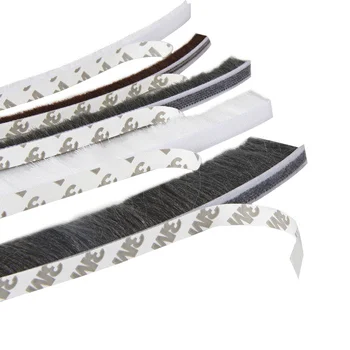 

10 meters window sealing strip windproof thermal sound insulation self-adhesive seal strip for glass wood door wardrobe door