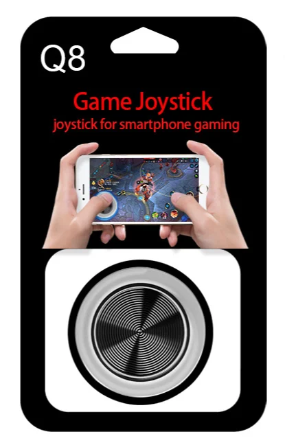 Game Joystick Round For Mobile Phone Rocker Tablet Android Iphone Metal Button Controller Easy Chicken Dinner With Suction Cup 