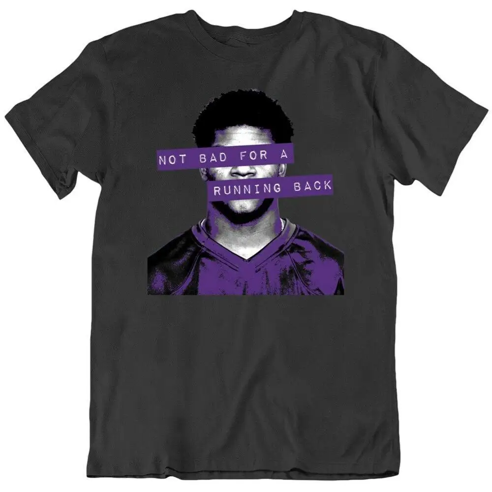 Not Bad For A Running Back Lamar Jackson Football Fan T Shirt t-shirt |