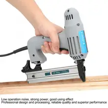 220V 1800W электрический степлер F30 гвоздезабивной пистолет для прямых гвоздей степлер Электрический Мощность инструменты для ручной инструмент для работы по дереву штепсельная вилка европейского стандарта