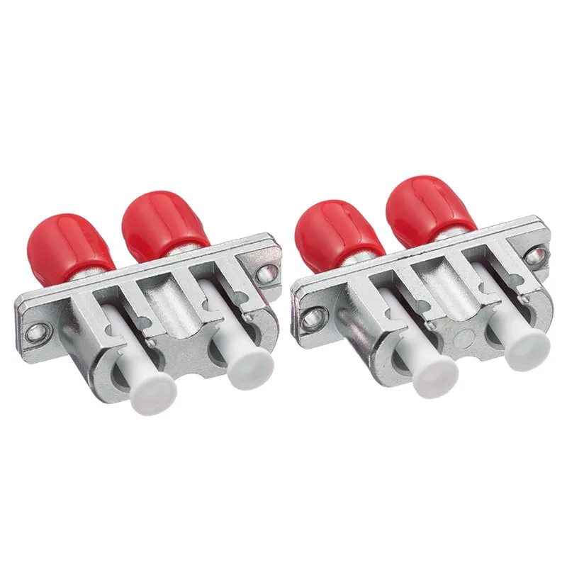 

Duplex SC to ST Fiber Optic Hybrid Adapter,SC-ST Hybrid Fiber Coupler
