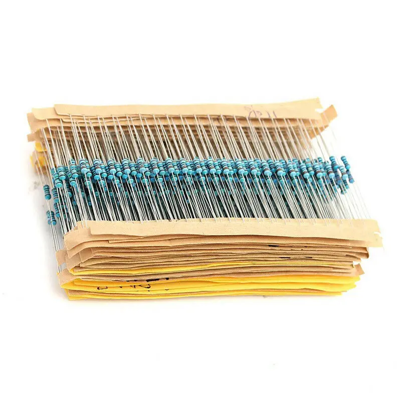 

Metal Film Resistors 3120pcs 156 Values Water Resistant Consumable Supply Kits