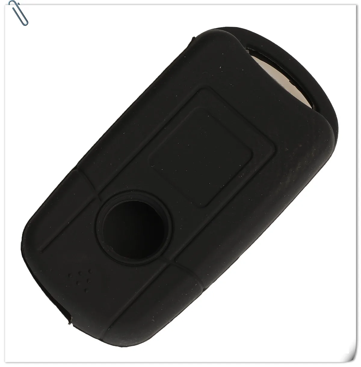 Keyforkess 30pcs custodia protettiva per telecomando in Silicone per vibrazione in pelle adatta per Ssangyong Actyon Kyron Rexton 2 pulsanti pieghevole per auto portachiavi - H2523c021ef9b47caa586596426f7bcd8X