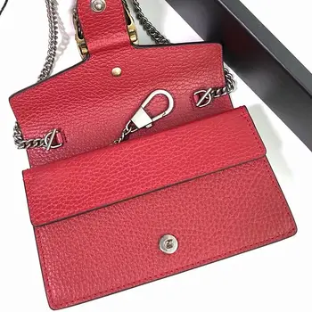 

G476432 mini Chain Small Square Cove bag 2020 High Quality Shoulder Bag Small Flaps Fashion Lady's Solid Luxury Shoulder Pocket