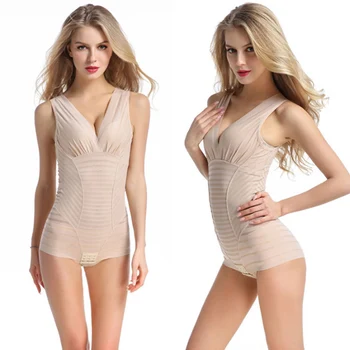 

Body Shaper Women Slimming Shapewear High Elastic Adjustable Waist Shaper Corset Breathable Bodysuit Crotchet Pulling Underwear