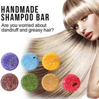 PURC Organic Shampoo Bar 100% Pure And No Chemicals Or Preservatives Natural Handmade Cold Processed Dry Shampoo Soap Hair Care 1