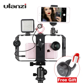 

Ulanzi U-Rig Pro Smartphone Video Rig Shoe Mounts Film Equipment Case Handheld Phone Video Stabilizer Grip Tripod Mount Stand