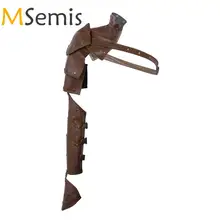 

MSemis 2PCS Gothic Punk Leather Warm Arm Shoulder Guard Accessory Metal Rivets Shoulder Armors Arm Strap Set Arm Protector