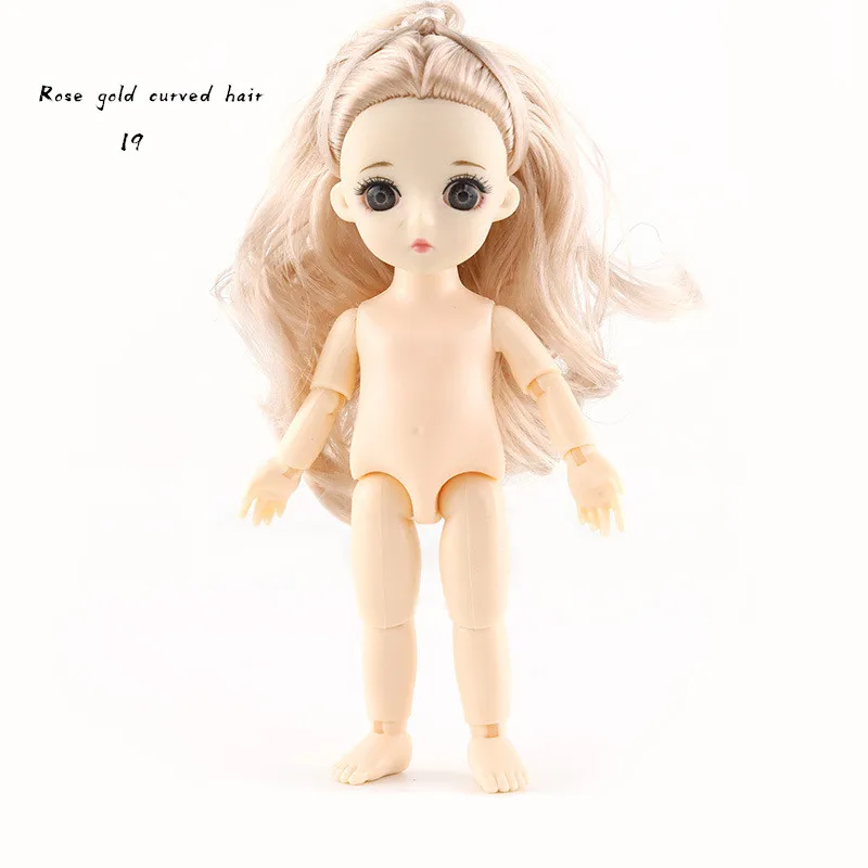 Фарфоровая мышечная Кукла Барби 3D истинный глаз Красота 16 см DJD Изменить макияж Кукла тело Burberry кукла девочка как игрушка подарок
