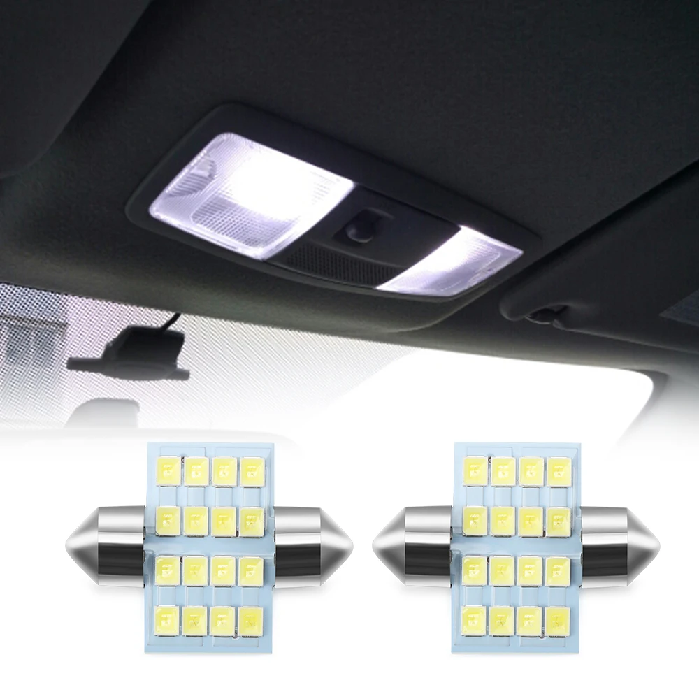 LED Car License plate Interior Reading Light for VW GOLF 7 GTi MK7 Lamando Audi A3 Skoda Octavia Rapid Seat Leon | Автомобили и