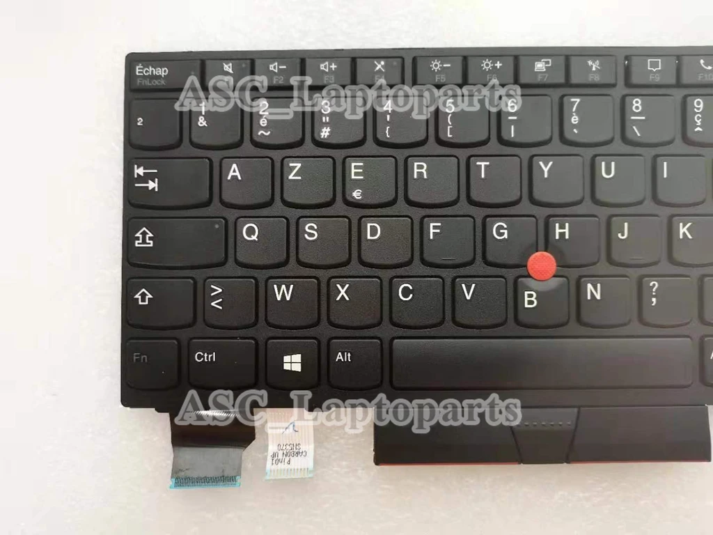 Francês Claier Azerty Teclado para Lenovo Thinkpad X280 A285 X395 X390 L13 Gen L13 Yoga Gen X13 Gen L13 Gen fr Novo - Imagem 2