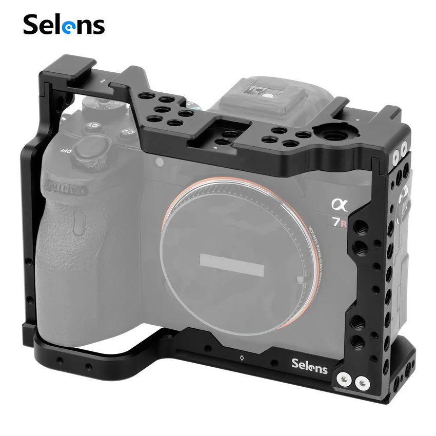 

SLR camera rabbit cage quick release plate protective cover for sony A7S3 A7R4 micro-single hand-held photography kit Vlog