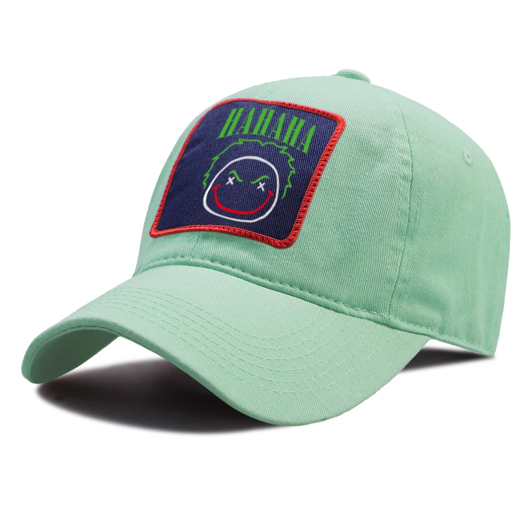 

Hip Hop Baseball Caps Evil Smiley Printed High Quality Women Baseball Cap Washed Hats Vintage Men's Cap Outdoor Snapback Hat