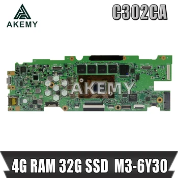 

New! For Asus Chromebook Flip C302C C302CA Laotop Mainboard C302CA Motherboard W/ M3-6Y30U 32G SSD 4GB RAM