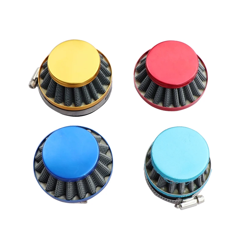 Motorcycle 44mm Steel Air Filter For 2 Stroke 47cc 49cc Engine Carburetor Chinese Mini Moto ATV Quad Pocket Dirt Bike | Автомобили и