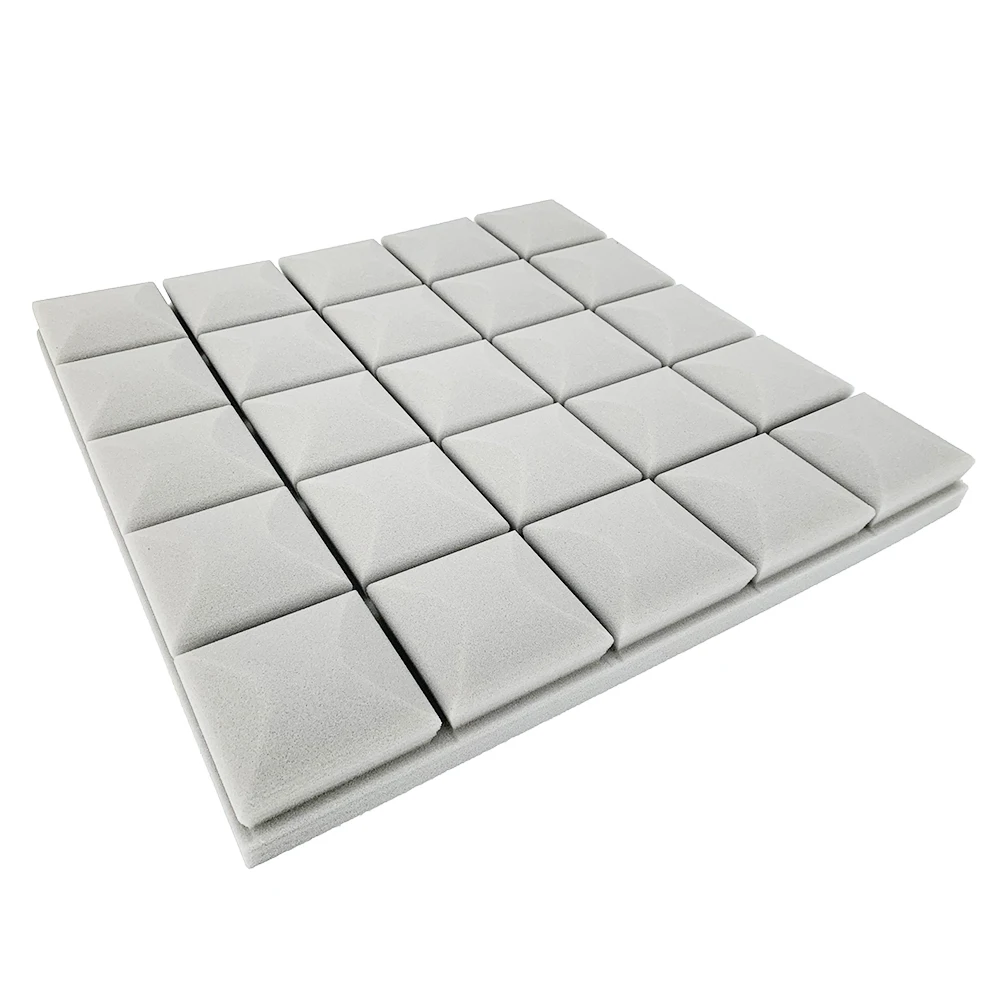 4pcs Studio Acoustic Foam Soundproof Foam Sound Absorption Treatment Panel Sound Wedge Protective Sponge Hardware soundproof foam