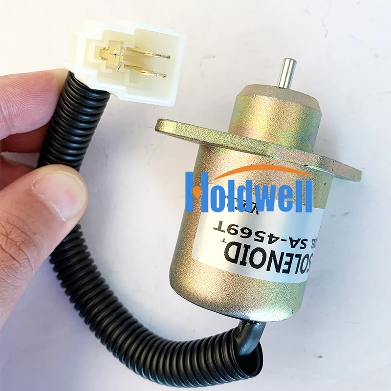 12V Электромагнит отключения подачи топлива 7023161 для JLG подъемник с двигателем Kubota D905