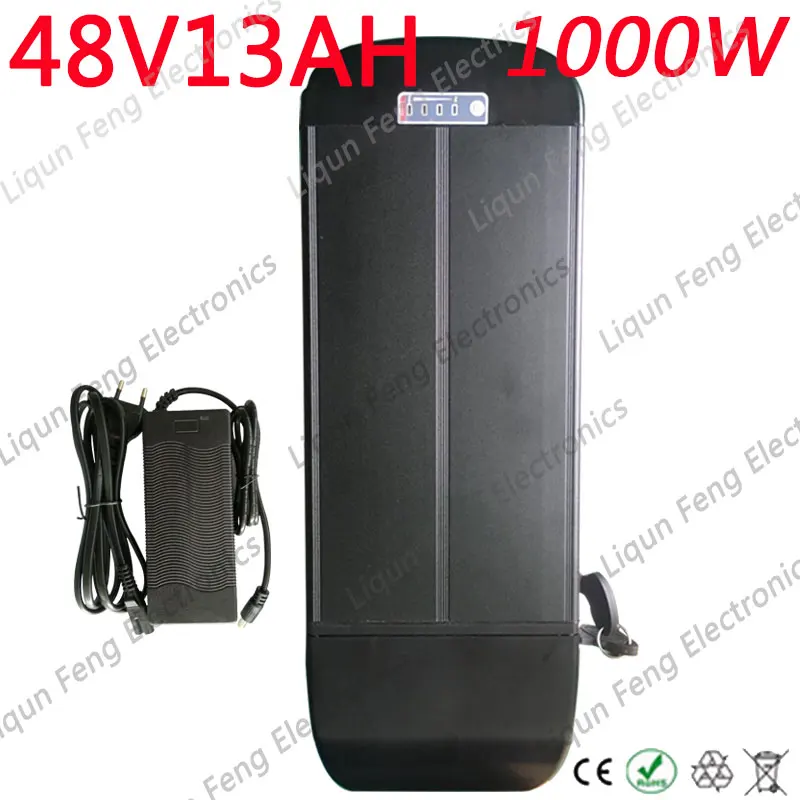 Cheap 48V 10AH 11AH 12AH 13AH E-Bike battery 48V 13AH Rear Rack Battery + Double Layer Luggage Rack for Bafang 500W 750W 1000W motor 0 Cheap 48V 10AH 11AH 12AH 13AH E-Bike battery 48V 13AH Rear Rack Battery + Double Layer Luggage Rack for Bafang 500W 750W 1000W motor 0