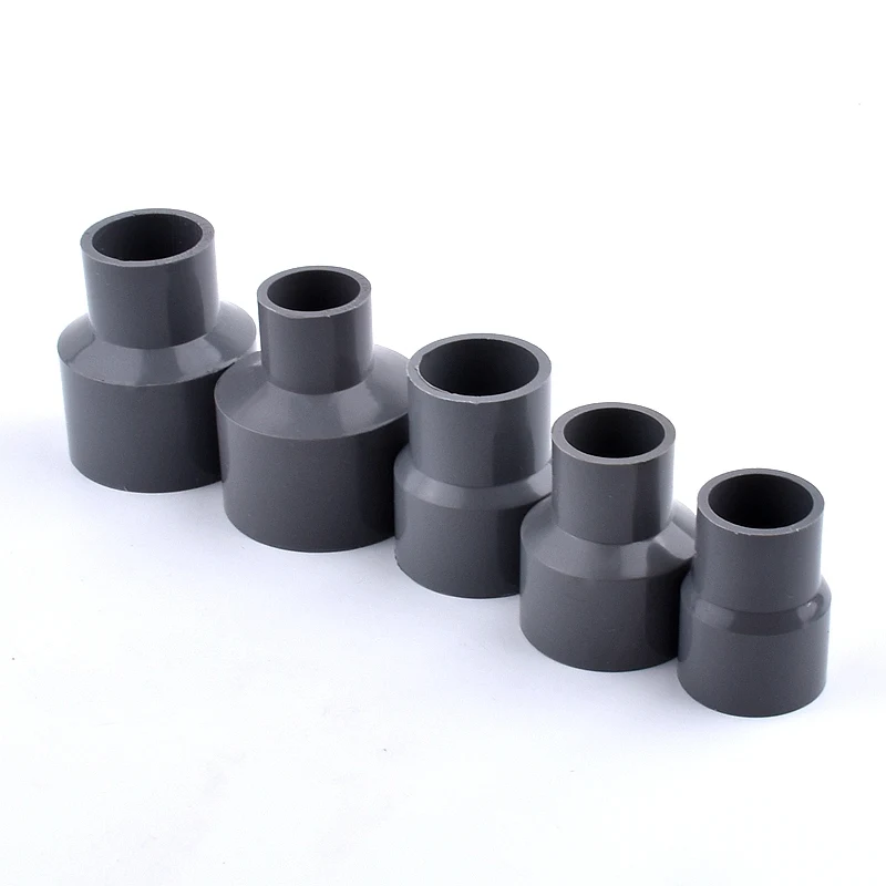 PVC Straight Reducing Connectors Water Pipe Connector For Garden Irrigation Aquarium 1Pcs 63mm 75mm 90mm plastic pipe connector water pipe connector pipe connector water pipe fitting irrigation pipe fitting garden water connector plastic pipe fitting