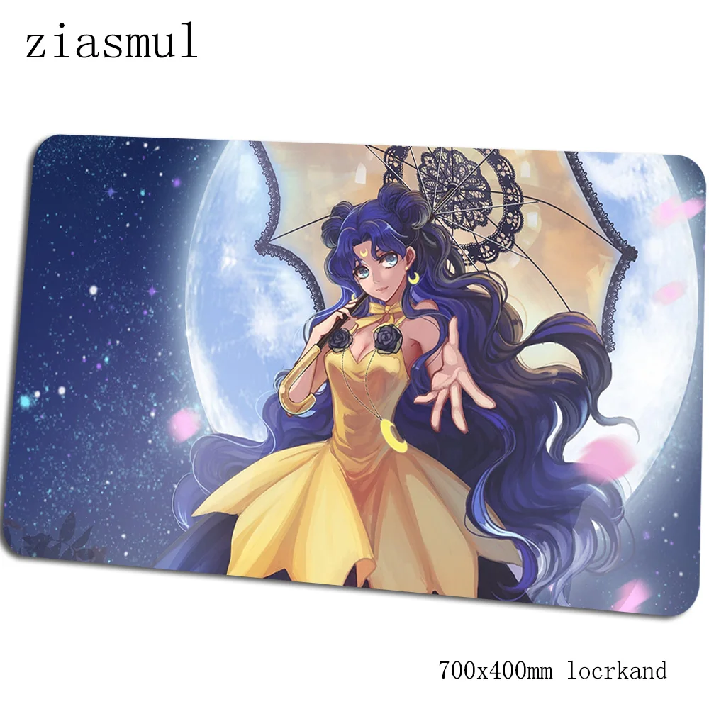 Коврик для мыши sailor moon, милый компьютерный коврик 70x40 см, игровой коврик для мыши, большой ПК, клавиатура со встроенной мышью, игровой стол - Цвет: Size 700x400x2mm