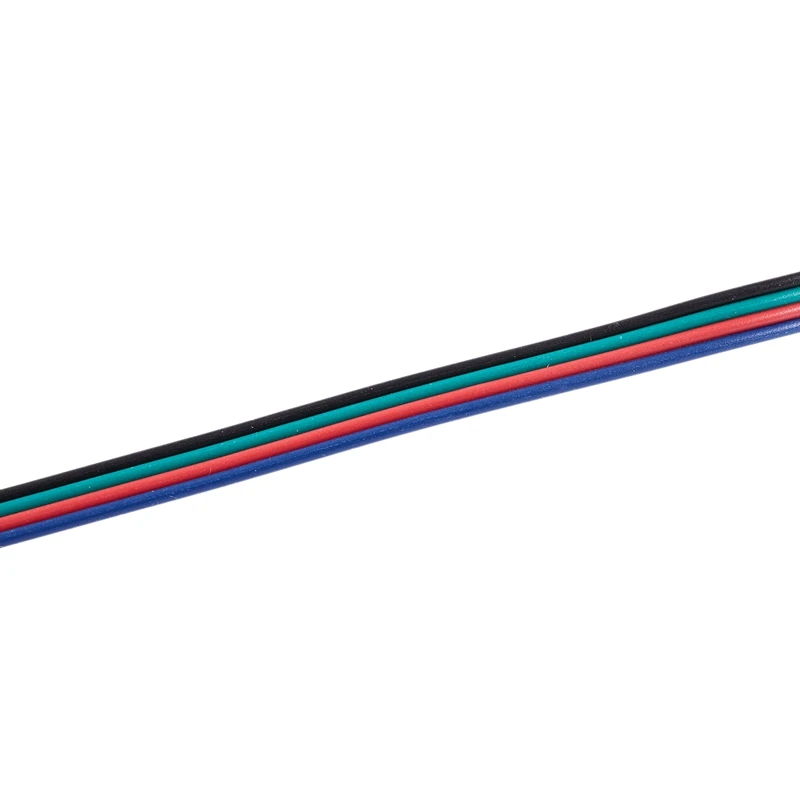4 Colors 10M RGB Wire Cable Extension Cable for LED Strip RGB 5050 3528 Rope