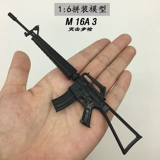 18 Pcs 4D 1:6 Rifle Model for 12