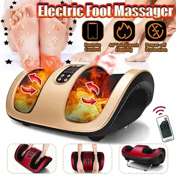 

Electric Foot Massager Calf Leg Massage Heated Adjustable Shiatsu Kneading Rolling Machine Reflexology Leg Pain Relief Relax