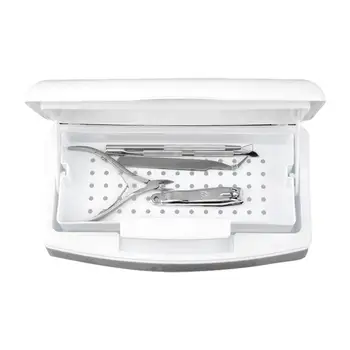

Nail Art Sterilizing Tray Sterilizer Box Alcohol Disinfection Equipment Tool
