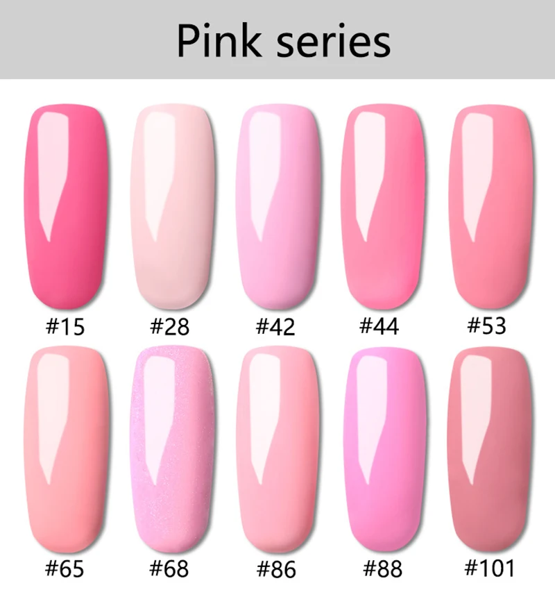 7,5 мл LANGMANNI розовая серия фототерапии телесного цвета QQ клей сплошной цвет лак для ногтей инструмент для ногтей матовый лак для ногтей УФ Гель-лак TSLM1