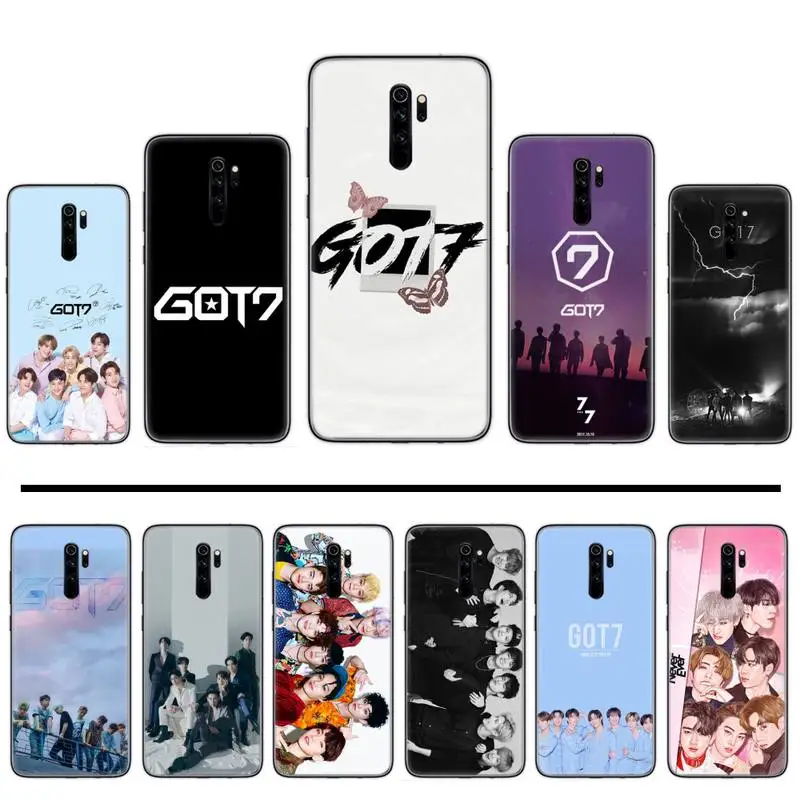 Чехол для телефона с принтом сделай сам мальчиков Kpop GOT7 чехол Xiaomi Redmi Note 4 4x5 6 7 8 pro S2