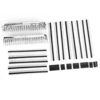 

1450Pcs 2.5mm Jumper Wire Housing Male Female Wire Jumper Pin Header Connector Terminal Housing Kit