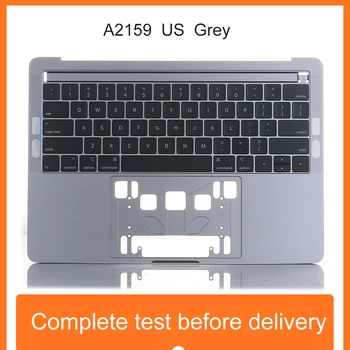 

Original new 2019 Year Topcase with keyboard Silver Grey US UK Fr For Macbook Pro A2159 Top case with keyboard