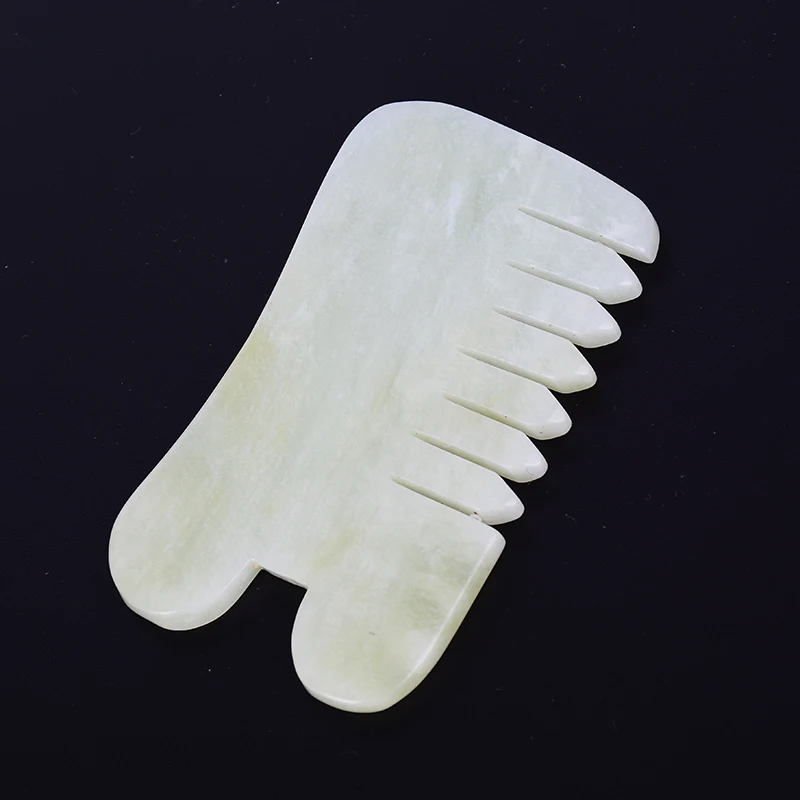 Массажер Gua Sha Jade из розового кварца для лица, массажная доска из камня гуаши, натуральный нефрит, инструмент для массажа, Прямая поставка - Цвет: 1pc