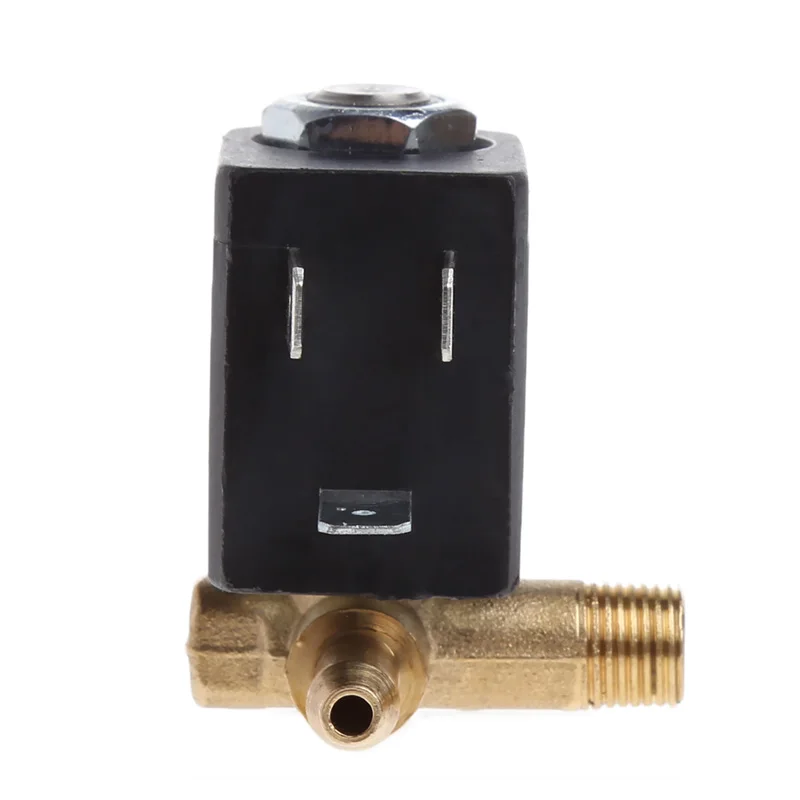 Cannula N/C AC 230V G1/8 &quotлатунный генератор пара Соленоидный клапан для воды кофе