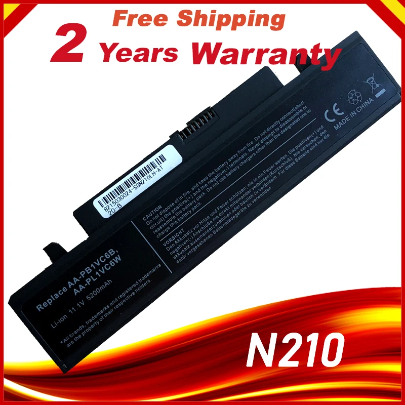 Аккумулятор для ноутбука Samsung NB30 N210 N220 N230 X418 X420 X520 Q330 NP-NB30 NP-N210 NT-N210 Бесплатная