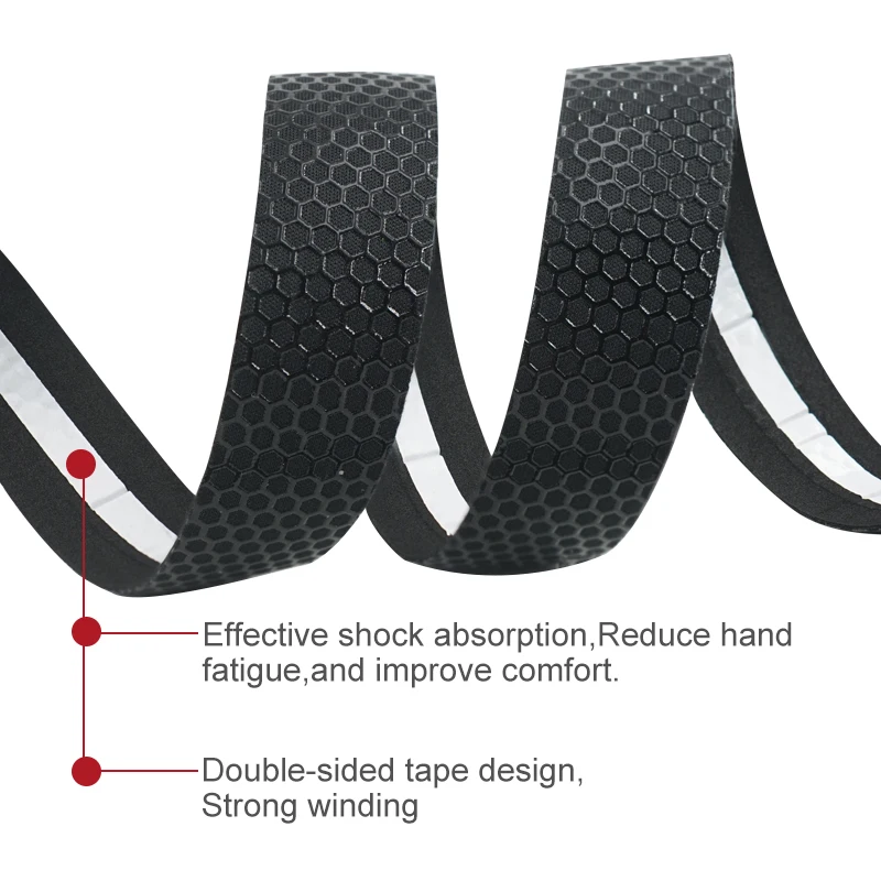 Bike Handlebar Tape Road Bike Non-slip Sweat-absorbent Honeycomb Pattern Cycling Accessories