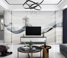  Custom 3D Photo Wallpaper Abstract marble ink landscape Wall Paper Modern Minimalist Bedroom Sofa TV Wall Mural Paper Painting 