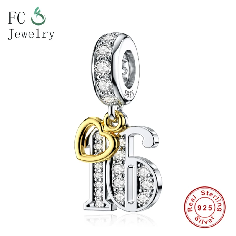 Fit Pandora Charms 925 Sterling Silver 