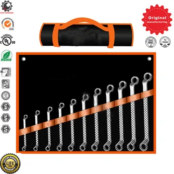 Cheap CRV Combination Spanners Set 14PCS ,Point Long Pattern Combination Metric Wrench Set ,Multitool Wrench Ratchet Hand Tools