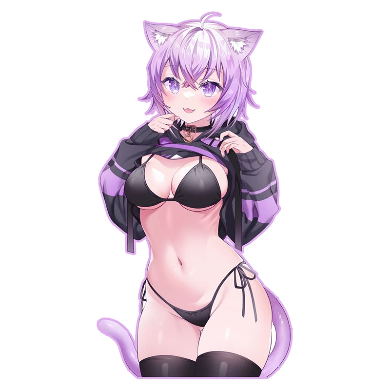 

D194 # Anime Cartoon Cute Girl Self-adhesive Car Sticker Vinyl Decal Waterproof for Motorcycle Bumper Laptop Car Window Door