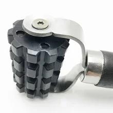 Строительство эффективной роликовое колесо инструмент теплозащитный экран автомобильный аудио шумоизоляция прочные противоударные панели аксессуары для нормализации давления черный