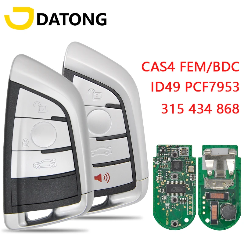 Автомобильный Дистанционный ключ Datong World для BMW 1 3 5 7 серии X1 X3 X5 X6 X7 F CAS4 + FEM 2011-2017