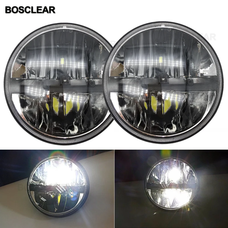 

Светодиодные фары 2 шт. 36 Вт 7 дюймов с дальним и ближним светом H4 и разъемом H13 для jeep wranglerTJ JK LJ 2D 4D Hummer Land Rover Defender