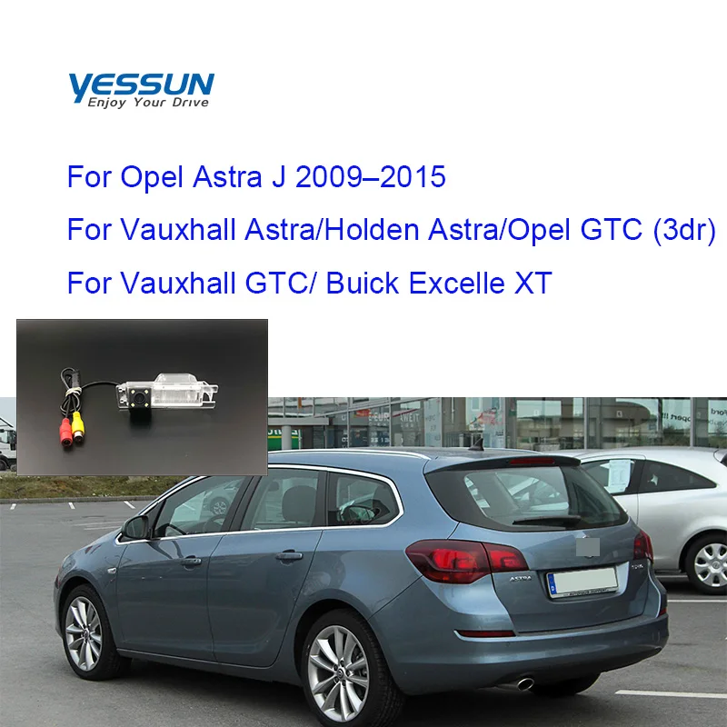 Автомобильная камера заднего вида для Opel Astra J 2009-2015 GTC H Corsa Meriva Vectra Zafira Insignia FIAT Grande
