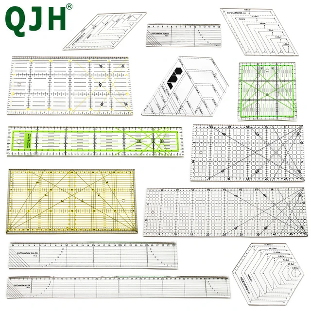 Patchwork Quilting Tools Ruler  1pcs Patchwork Ruler Quilting - 45 Quilting  Ruler - Aliexpress