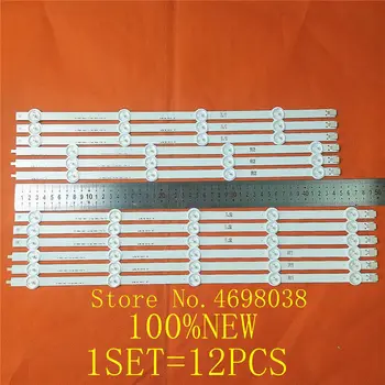 

12Pieces/set NEW 47" LG 47LN5400-CN LED strip 6916L-1174A 6916L-1175A 6916L-1176A 6916L-1177A,(3*R1,3*R2,3*L1,3*L2 )