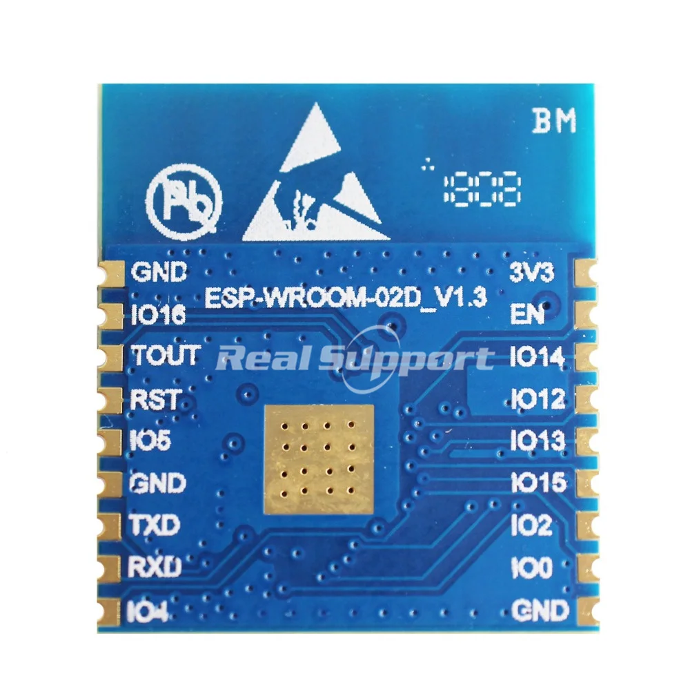 US $189.00 100PCS ESPWROOM02 ESPWROOM02D 2MB flash memory based on ESP8266 Espressif Original FCC CE Certificated